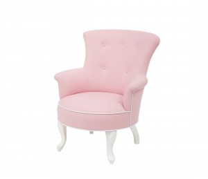 Fotel Valentino różowy- ekspozycyjny