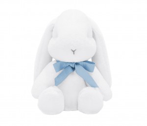 Large Boo Bunny with blue bow 