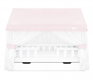 Bed Little Home pink with mattress 
