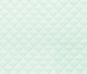 Quilted mint  fabric  