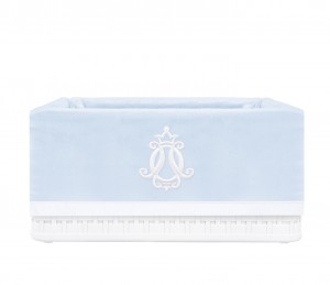  Royal Baby Blue basket - medium