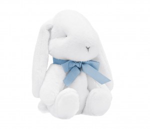 Large Boo bunny with blue bow 