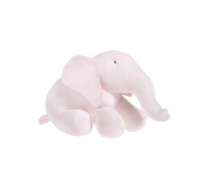 Small pink decorative elephant