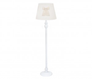 Floor lamp - Classic Almond with white mini square