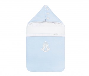 Hooded sleeping bag- Royal Baby Blue