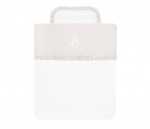 Newborn bedding with filling- Cheverny Beige