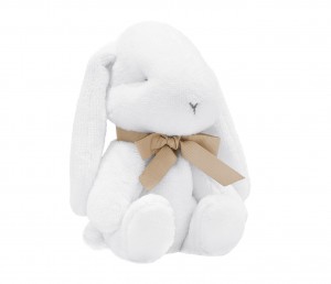 Large Boo bunny with beige bow 