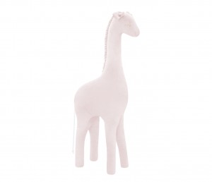 Decorative giraffe- pink velvet