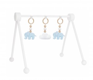 Stojak edukacyjny Baby Gym - błękitny 