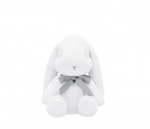 Small Boo Bunny with grey bow