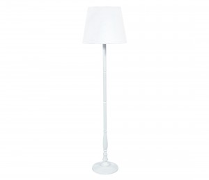 Lea floor lamp - Silver Bright