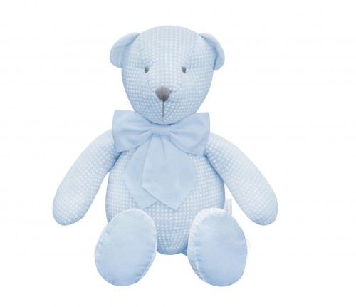 Decorative teddy bear - Cheverny Blue