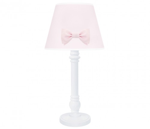L' Amour  lamp - Pink with bow 