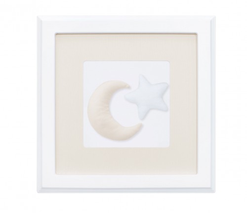 Classic Almond picture with moon and star 