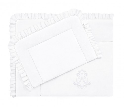 Newborn bedding with filling Pure White